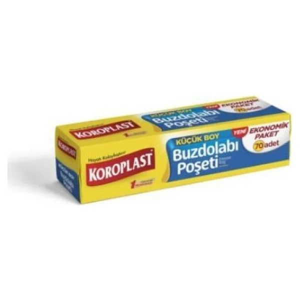 Koroplast Küçük Boy Buzdolabı Poşeti 70'li - Görsel 2
