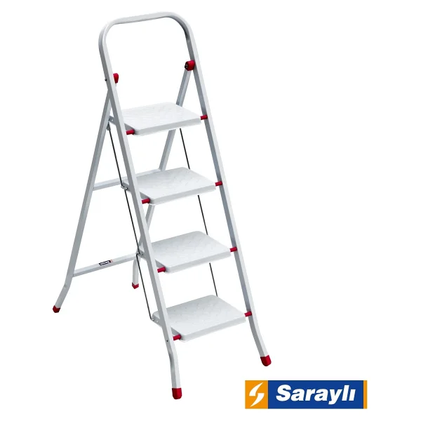 Saraylı 1634 Pratik Metal 4 Basamaklı Merdiven - Görsel 3