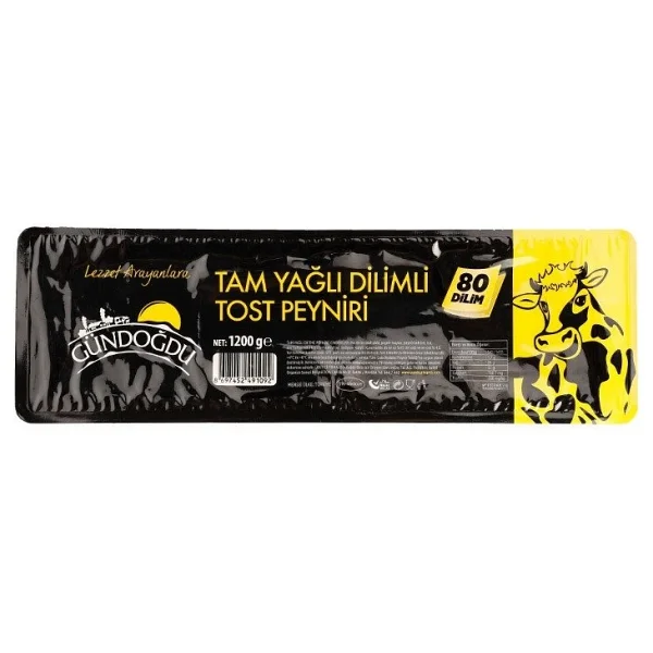 Gündoğdu 1200 Gr Dilimli Tost Peyniri - Görsel 6