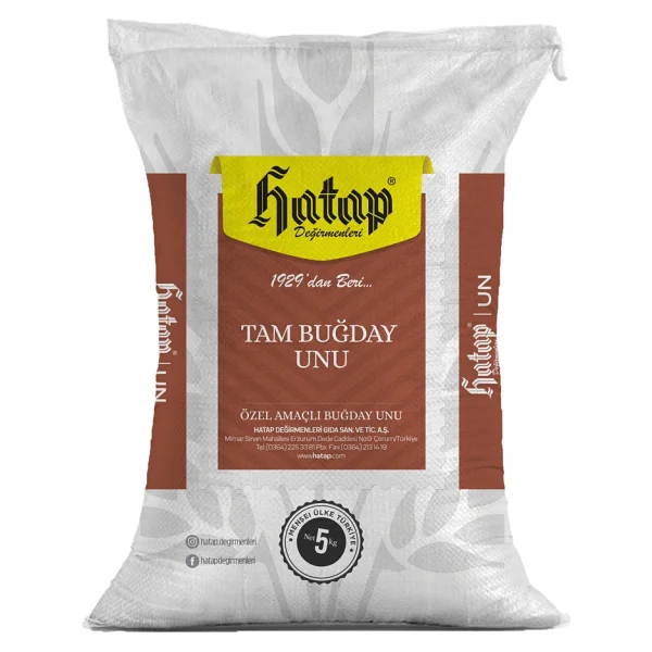 Hatap Değirmenleri 5 Kg Tam Buğday Unu - Görsel 5