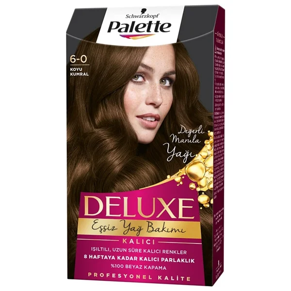 Palette Deluxe 6.0 Koyu Kumral Saç Boyası - Görsel 2