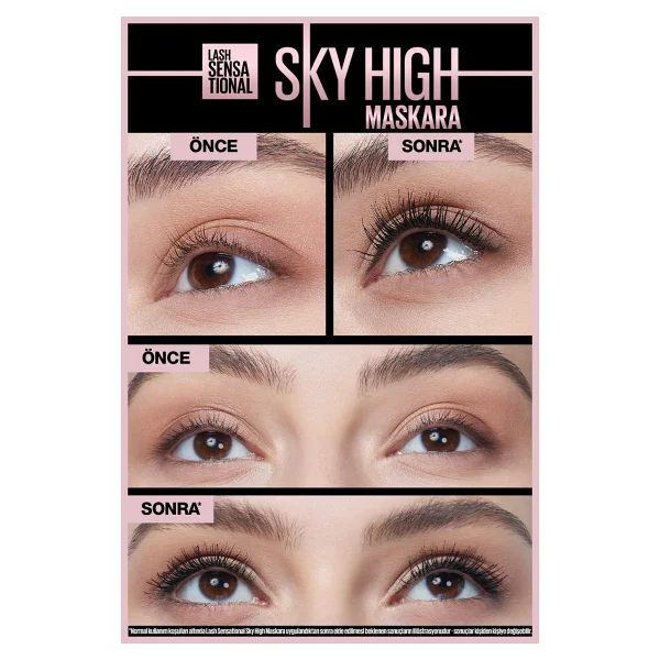 Maybelline New York Lash Sensational Sky High Maskara & Instant Anti Age Eraser Kapatıcı 01 Light - Görsel 7
