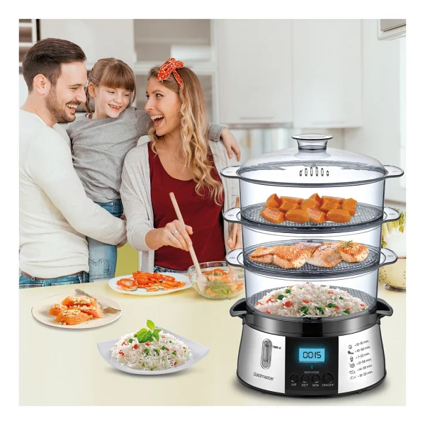 Goldmaster GM-7268D BioFit Dijital Buharlı Pişirici - Görsel 2