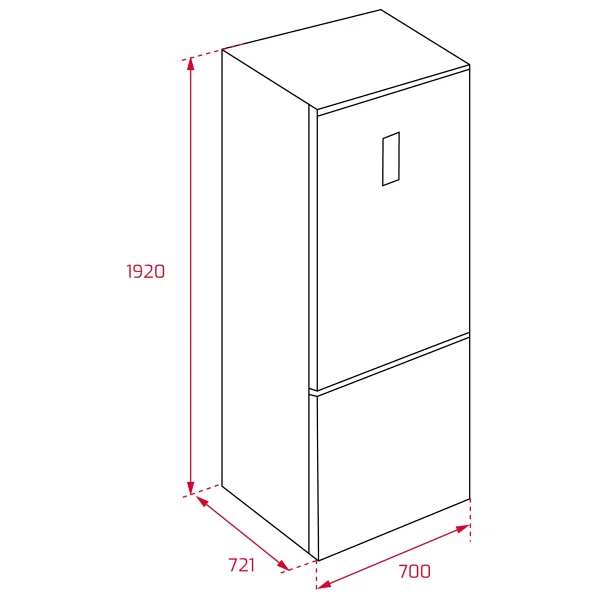 Teka Rbf 78720 Kombi No Frost Buzdolabı - Görsel 5