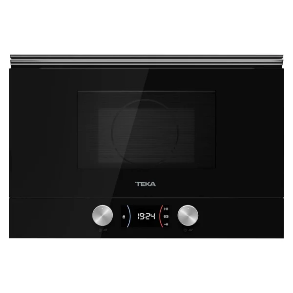 Teka Ankastre Mikrodalga Fırın 22 Lt 850 W Güç Ve Dijital Kontrol Özellikli Siyah Cam - Görsel 2