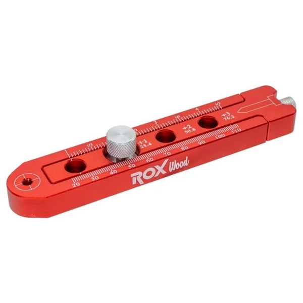 Rox Wood 0165 Ahşap İçin Alüminyum Dairesel İşaretleme Cetveli - Görsel 6