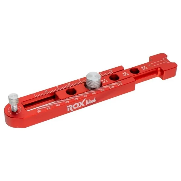 Rox Wood 0165 Ahşap İçin Alüminyum Dairesel İşaretleme Cetveli - Görsel 2