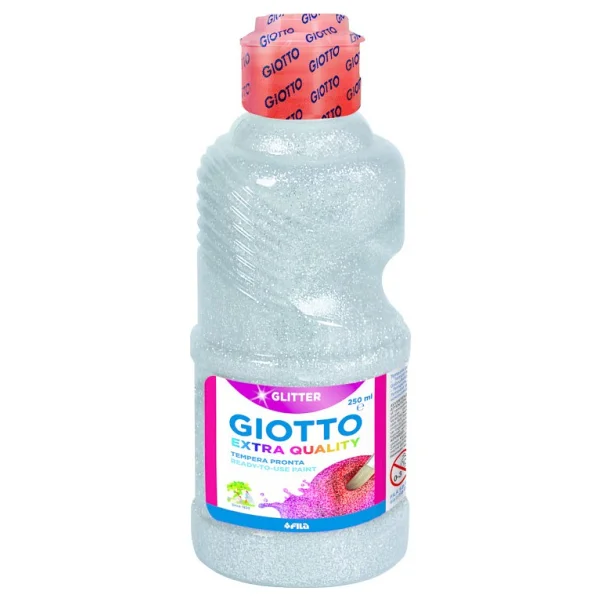 Giotto Glitter Paint 250 Ml Altın Simli Boya - Görsel 2