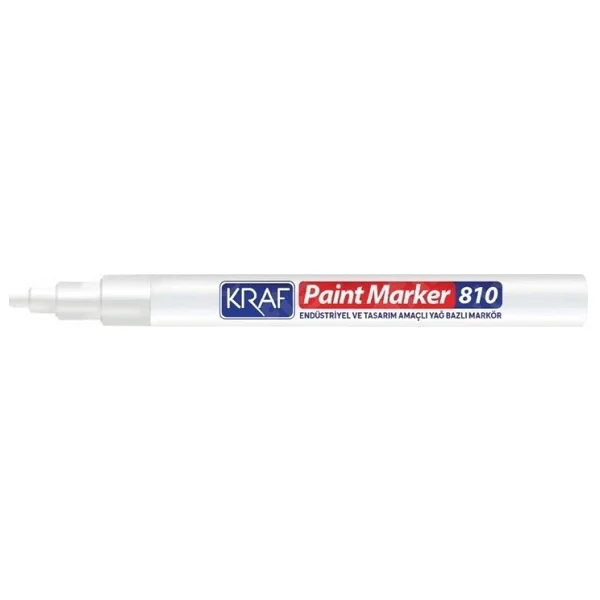 Kraf 810 Beyaz Paint Markör - Görsel 2