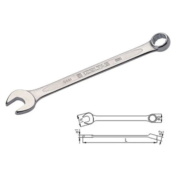 İzeltaş 0331020019 3/4" Kombine Anahtar - Görsel 5