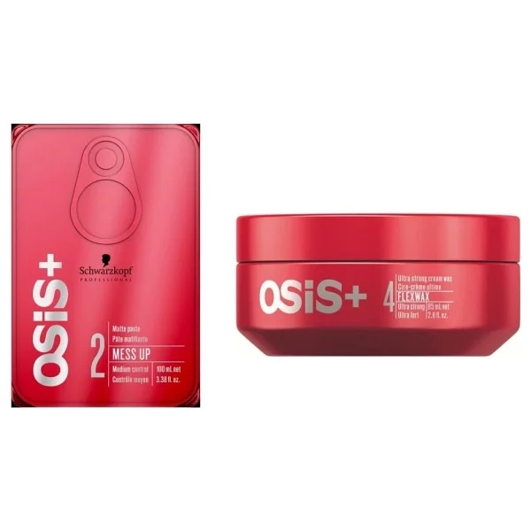 Osis Flex Wax Ultra Güçlü 85 Ml+Osis Mess Up Mat Wax - Görsel 2