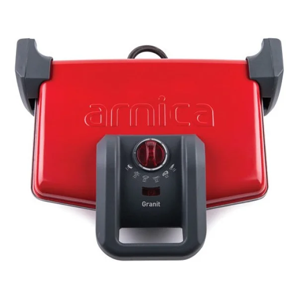 Arnica Ayvalık Granit Izgaralı Gh26120 Kırmızı 1750 W Tost Makinesi - Görsel 2