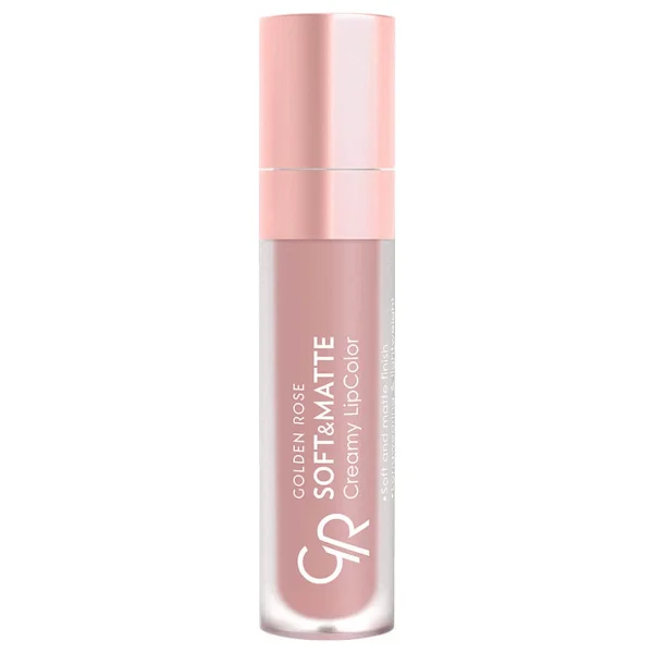Golden Rose Soft & Matte Creamy Lipcolor 110 Lilac Likit Ruj - Görsel 4