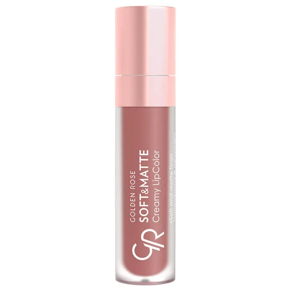 Golden Rose Soft & Matte Creamy Lipcolor 110 Lilac Likit Ruj - Görsel 6