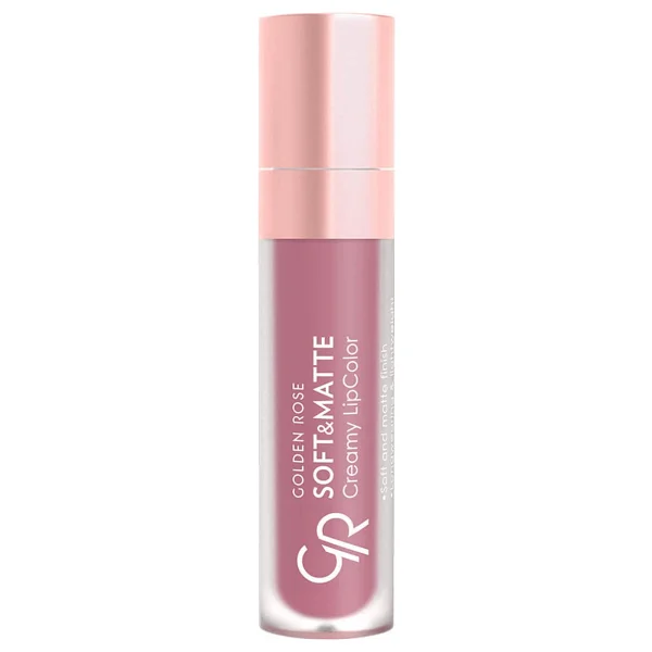 Golden Rose Soft & Matte Creamy Lipcolor 110 Lilac Likit Ruj - Görsel 2