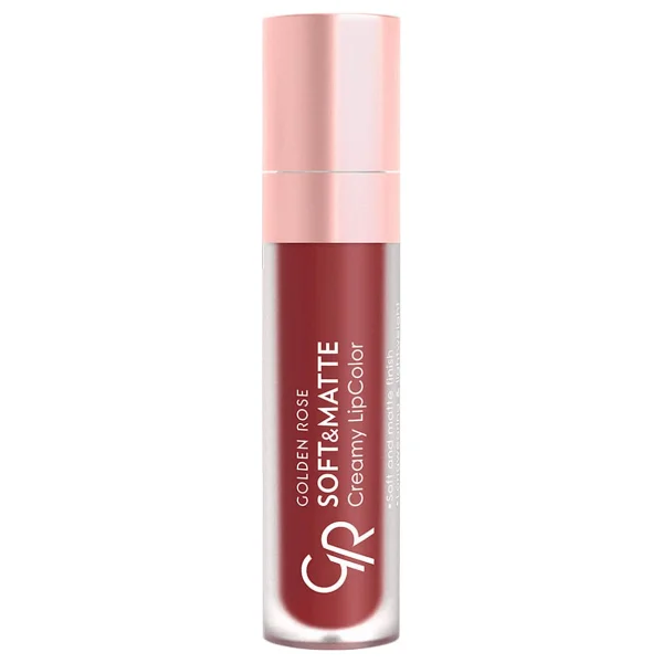 Golden Rose Soft & Matte Creamy Lipcolor 110 Lilac Likit Ruj - Görsel 7