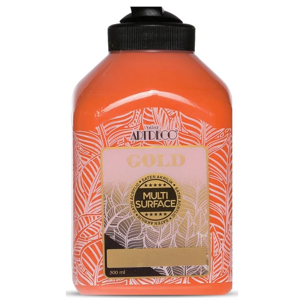 Artdeco Gold Multi Surface 500 Ml 270 Mavi Akrilik Boya - Görsel 8