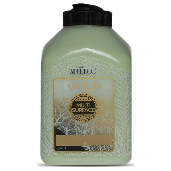 Artdeco Gold Multi Surface 500 Ml 270 Mavi Akrilik Boya - Görsel 5