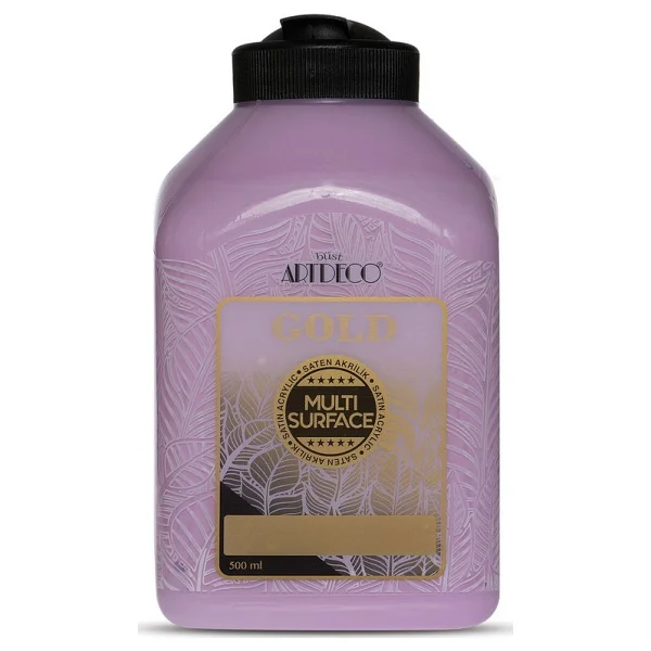 Artdeco Gold Multi Surface 500 Ml 301 Meşe Akrilik Boya - Görsel 9