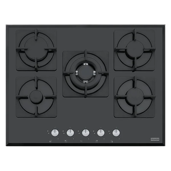 Franke FHNS 705 4G TC BK C Wok Gözlü Siyah Cam Ankastre Ocak - Görsel 4