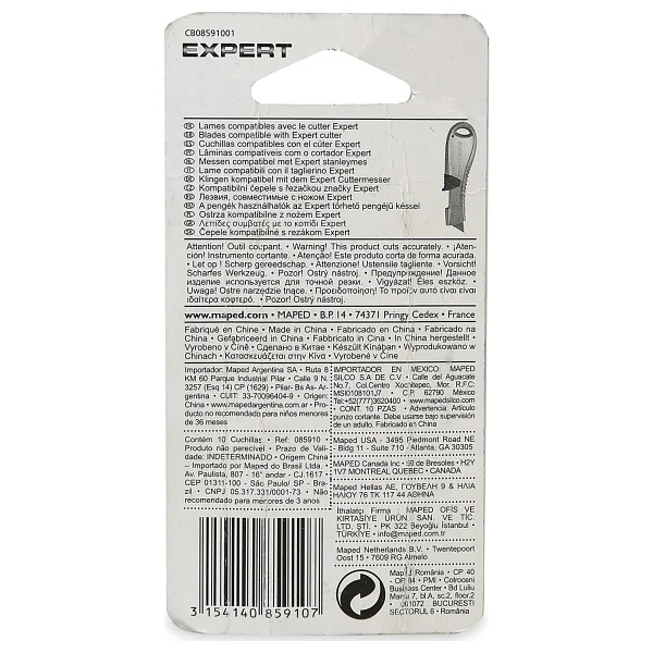 Maped Expert Maket Bıçağı Yedeği 085910 - Görsel 10