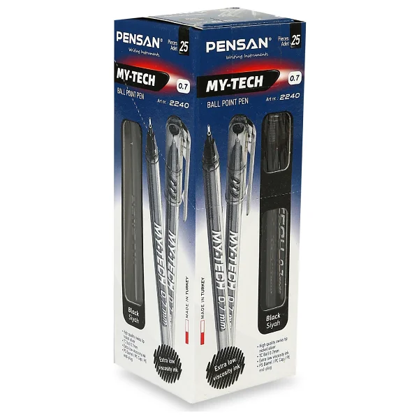 Pensan My-Tech 0.7 Mm 25'li Tükenmez Kalem - Görsel 8