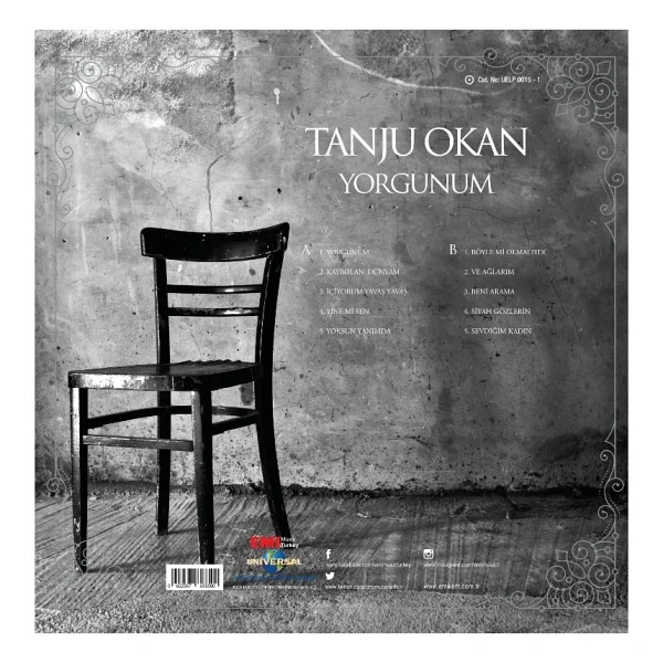 Tanju Okan - Yorgunum Plak - Görsel 2