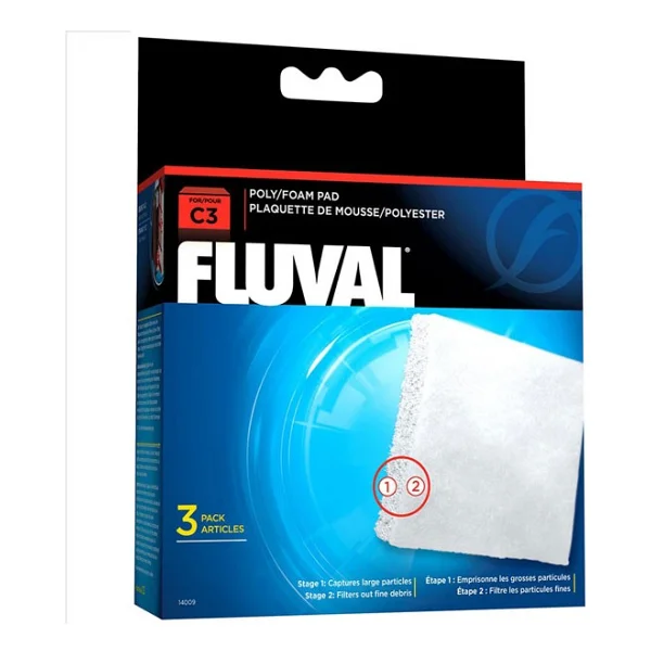 Fluval C3 Filtre Süngeri (3 Lü) - Görsel 2