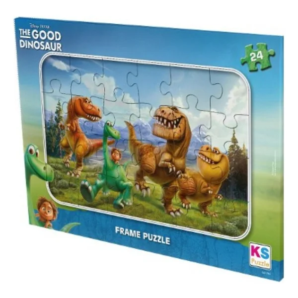 Ks Games Good Dinosaur 24 Parça Frame Puzzle Gd704 - Görsel 3