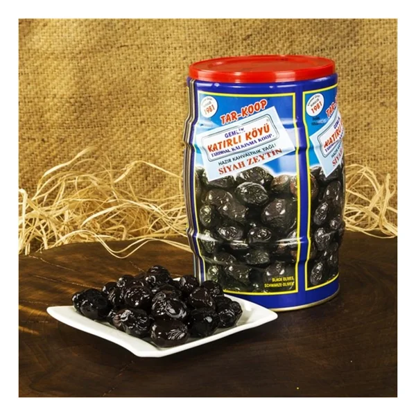 Katırlı Köyü 2 Kg Gemlik Kahvaltılık Siyah Zeytin - Görsel 2