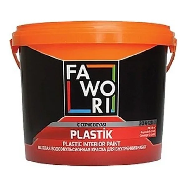 Fawori Plastik 20 Kg İç Cephe Boyası - Görsel 6