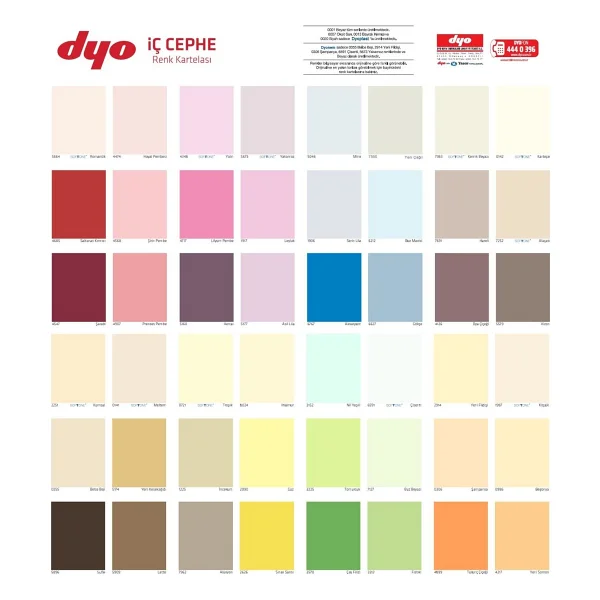 Dyo Dyoplast 15 Lt Plastik İç Cephe Boyası - Beyaz - Görsel 2