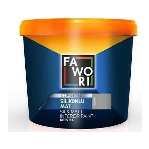 Fawori Silikonlu Mat İç Cephe Boyası 24 Kg - Görsel 6