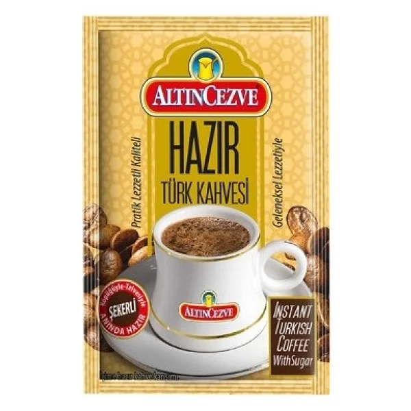 Altıncezve 9 Gr 20'li Orta Şekerli Hazır Türk Kahvesi - Görsel 3