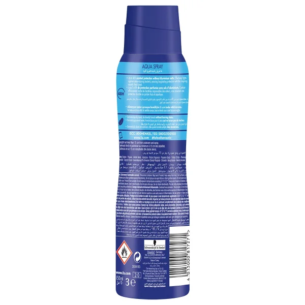 Fa Aqua 150 Ml Kadın Deodorant - Görsel 5