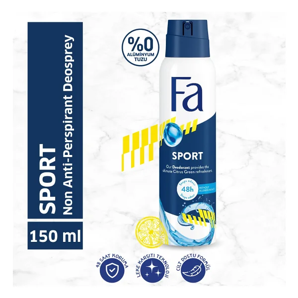 Fa Men Sport 150 Ml Erkek Deodorant - Görsel 3