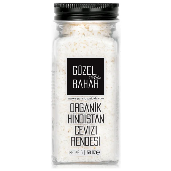Güzel Ada Gıda Organik Hindistan Cevizi Rendesi 45 Gr - Görsel 3