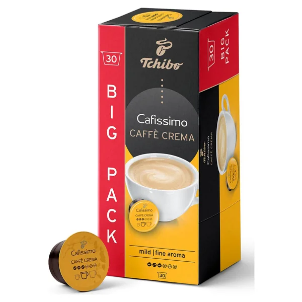 Tchibo Cafissimo Caffe Crema Kapsül Kahve 30'lu - Görsel 8