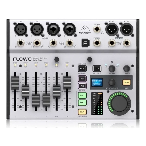 Behringer Flow 8 Bluetooth Dijital Mikser - Görsel 8