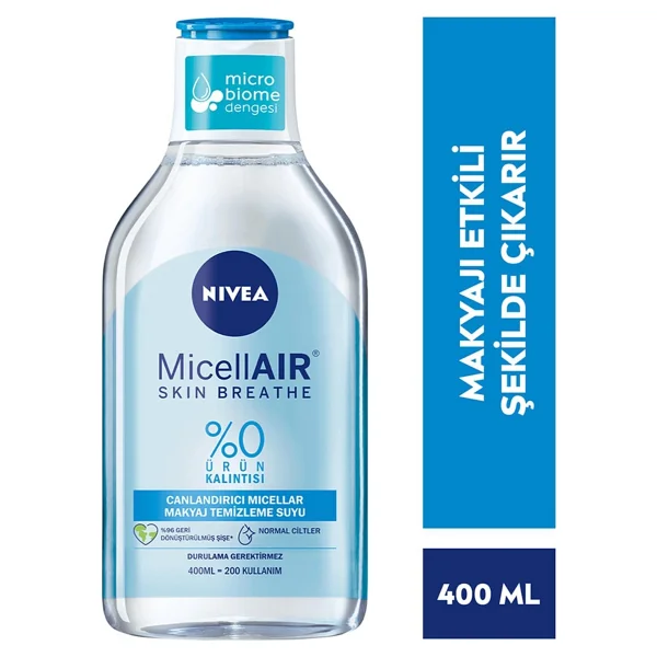 Nivea Micellar Canlandırıcı 400 Ml Makyaj Temizleme Suyu - Görsel 4