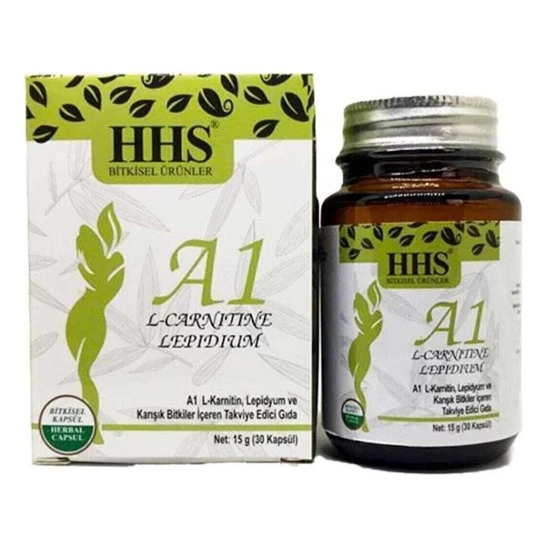 Hhs A+1 L-Carnitine Lepidium 30 Kapsül - Görsel 2