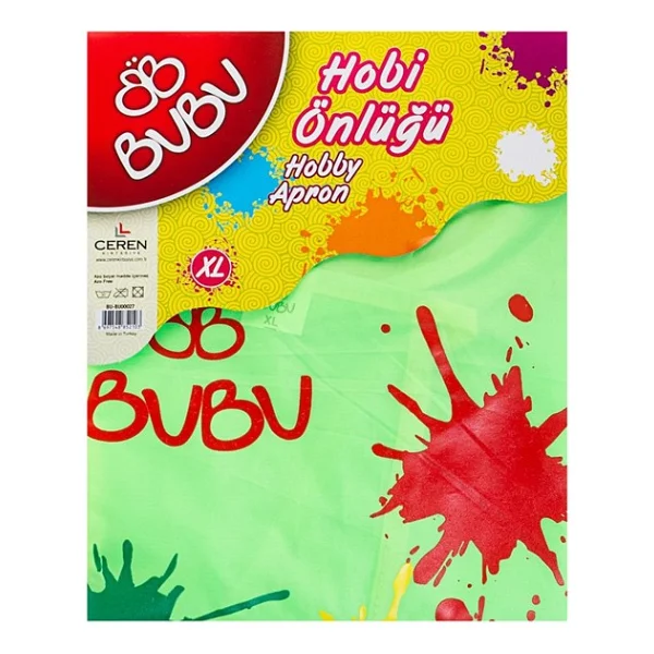 Bubu +10 Yaş XL Boyama Önlüğü - Görsel 2