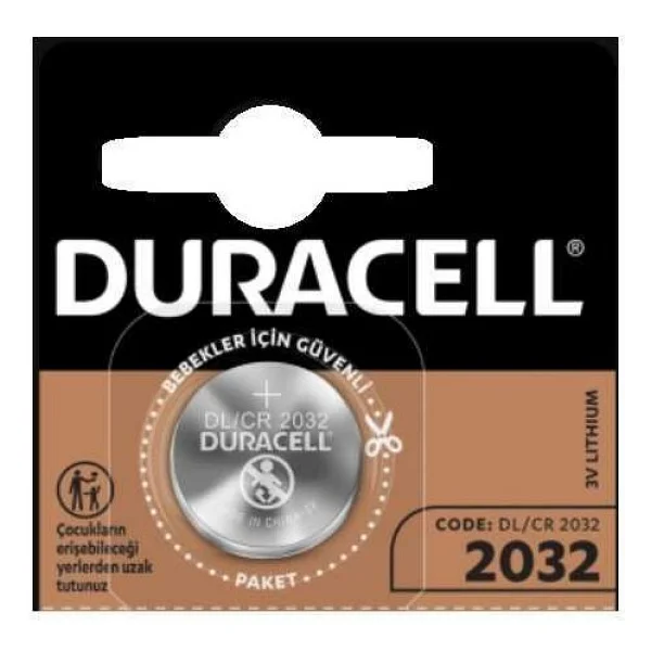 Duracell Dl/Dc 2032 Lityum 3 Volt Pil Tekli - Görsel 5