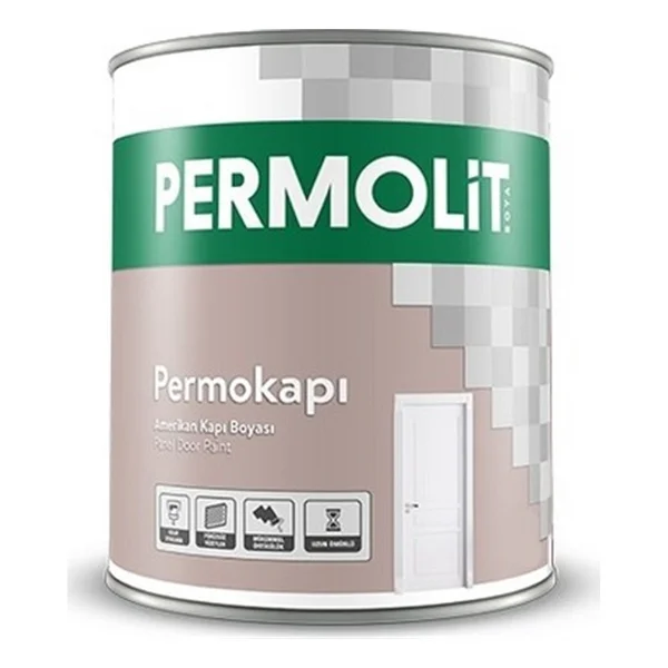 Permolit Permokapı Amerikan Kapı Boyası Beyaz 2,5 Lt - Görsel 3