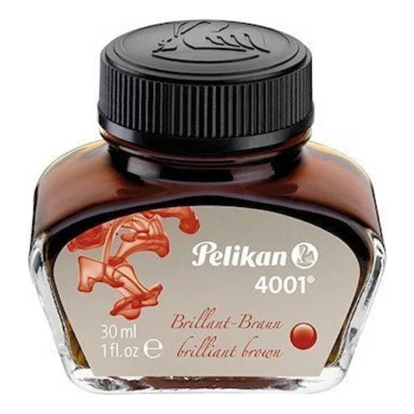 Pelikan 4001 30 Ml Kahverengi Yazı Mürekkebi - Görsel 2