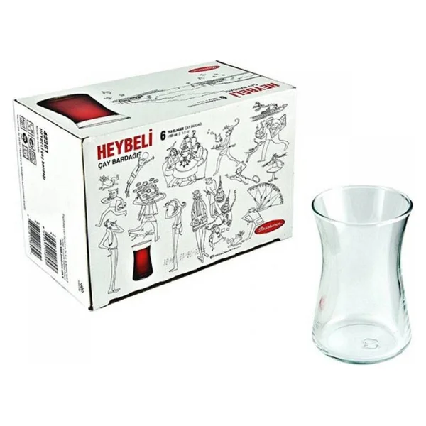 Paşabahçe Heybeli 42361 6'lı Çay Bardağı - Görsel 3