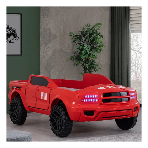 Setay Mobilya Pickup Ledli 100x190 Cm Arabalı Yatak - Görsel 7