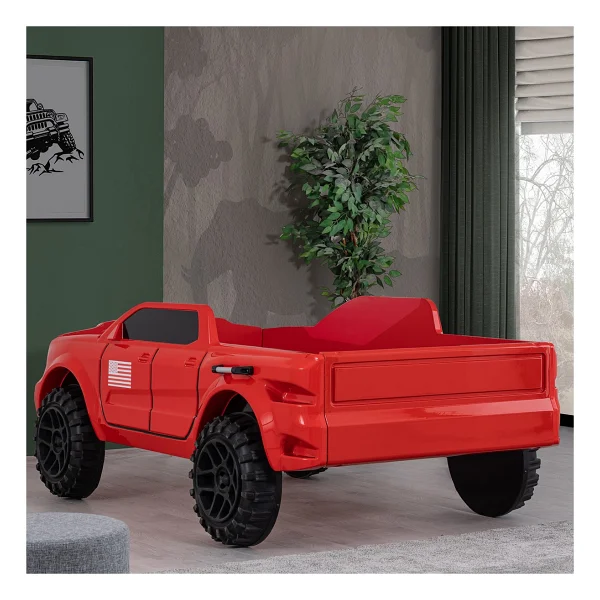 Setay Mobilya Pickup Ledli 100x190 Cm Arabalı Yatak - Görsel 4