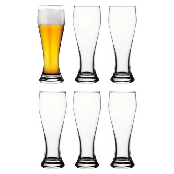 Paşabahçe Weizenbeer-Pils 42126 520 Cc 6'lı Bira Bardağı - Görsel 2