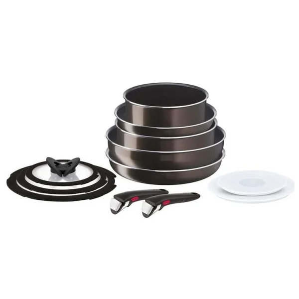 Tefal Ingenio XL Force Titanyum 2x 12 Parça Büyük Tava Tencere Seti - Görsel 7